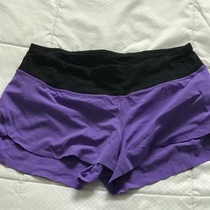 Lululemon Run Speed Shorts (size 6)